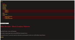 Desktop Screenshot of missdeviant.co.uk
